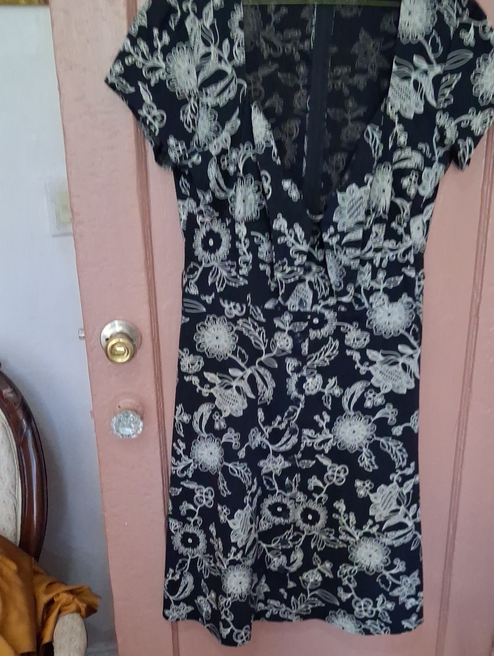 Black and White Dress